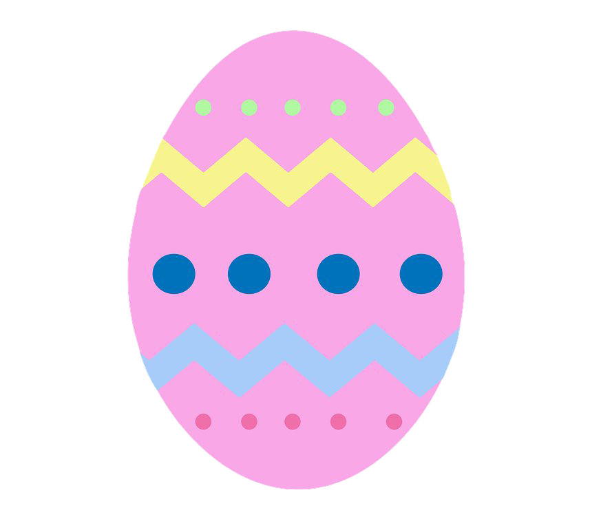 Easter Easterly Holidays Pink Egg PNG