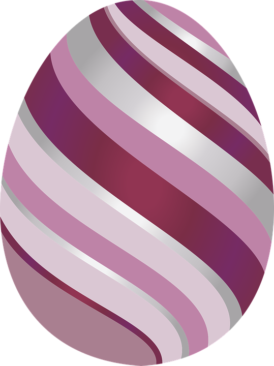 Christian Thanksgiving Easter Egg Pink PNG