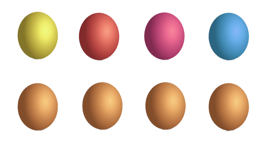 Egg Easter Plain Resurrection Holidays PNG