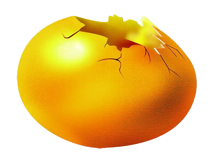Holidays Egg Plain Cracked Resurrection PNG