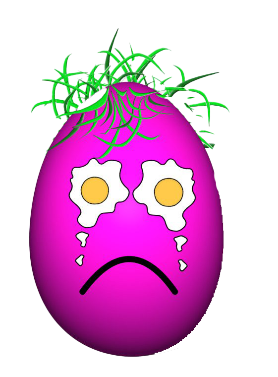 Holidays Hols Easter Egg Purple PNG