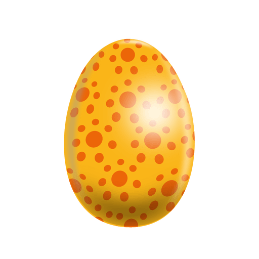 Holidays Easter Hols Egg Single PNG