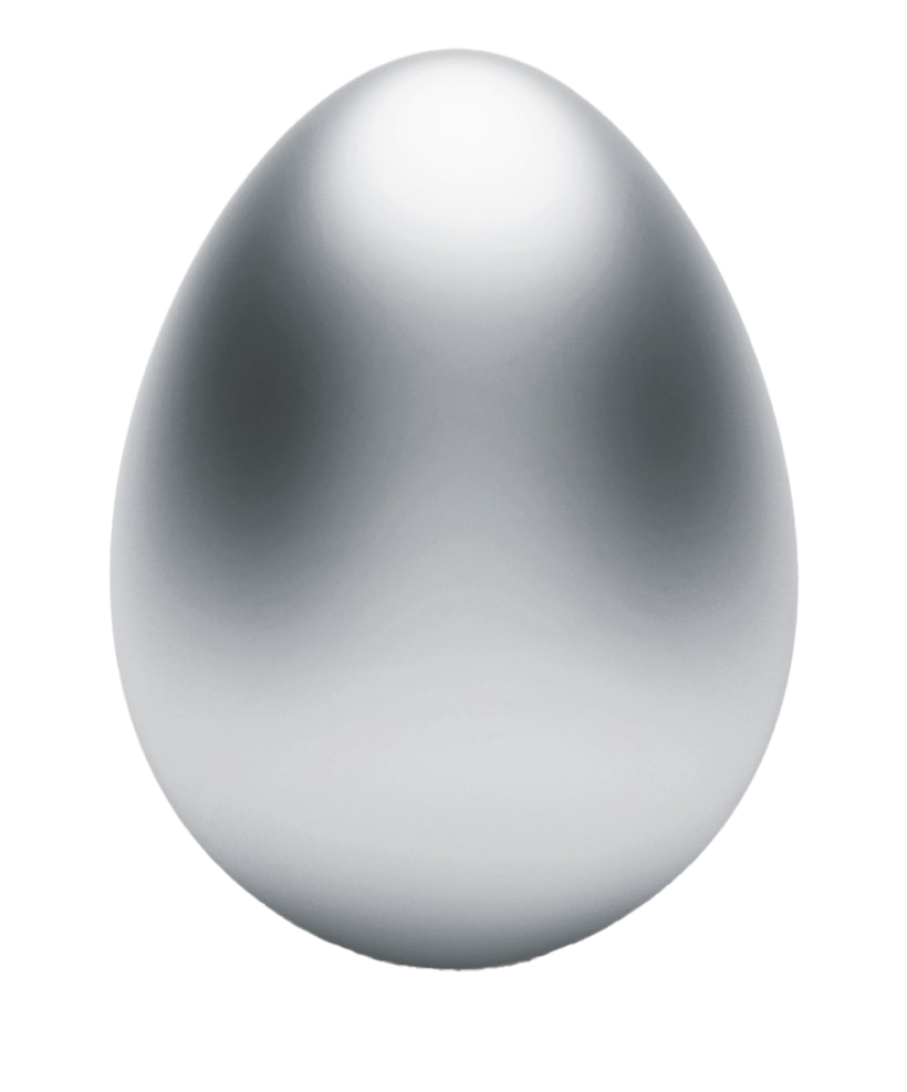 Egg White Holidays Easter PNG