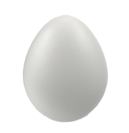 Easter White Holidays Egg PNG