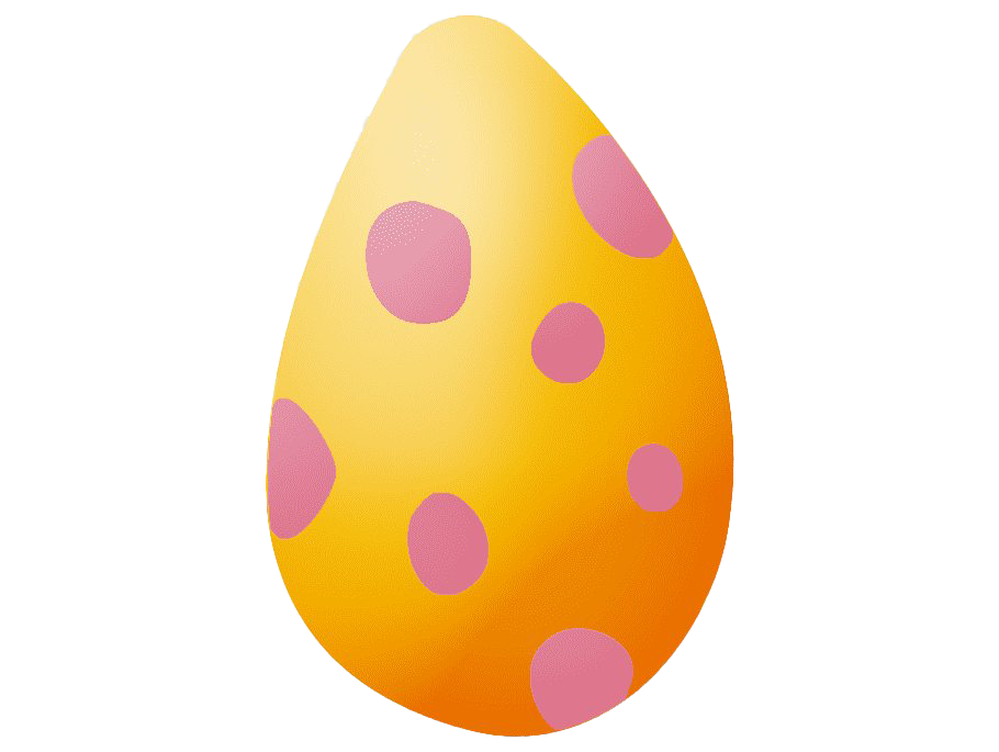 Holidays Hols Yellow Egg Easter PNG