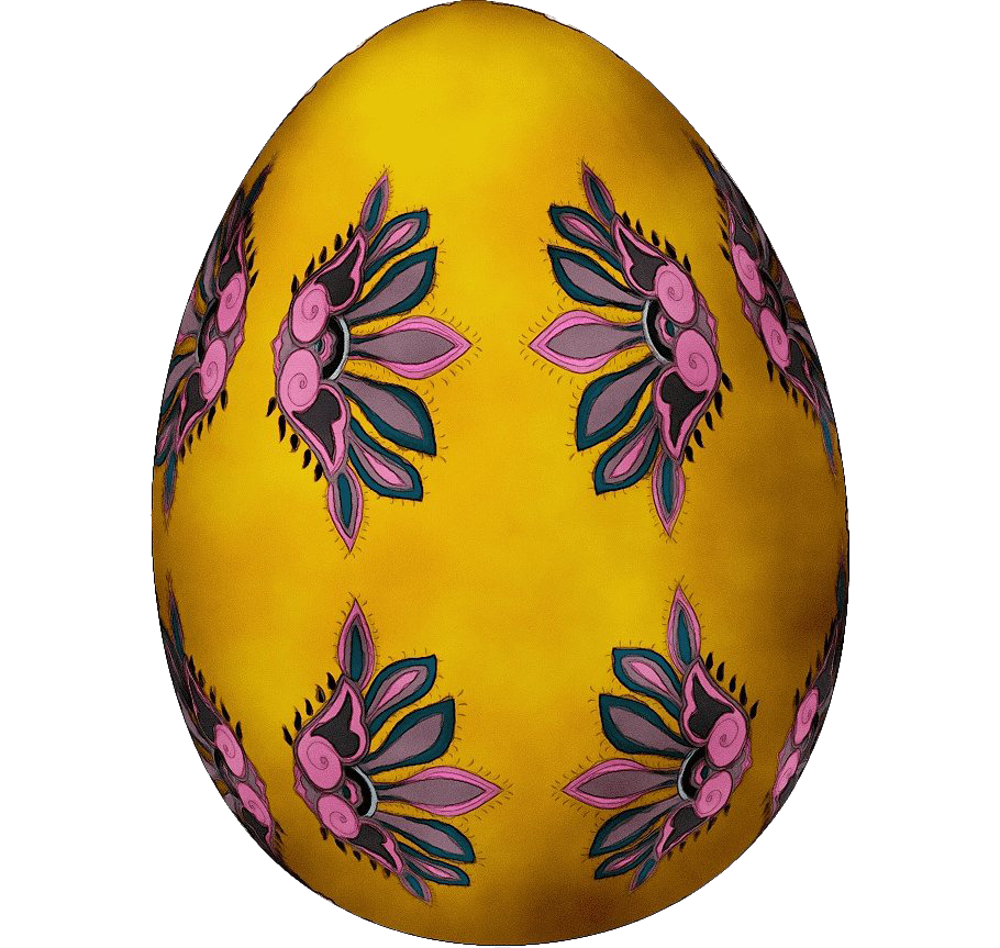 Resurrection Hols Yellow Egg Jenny PNG