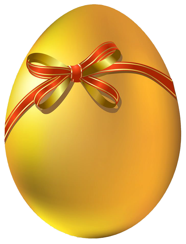 Holidays Egg Yellow Wales Easter PNG