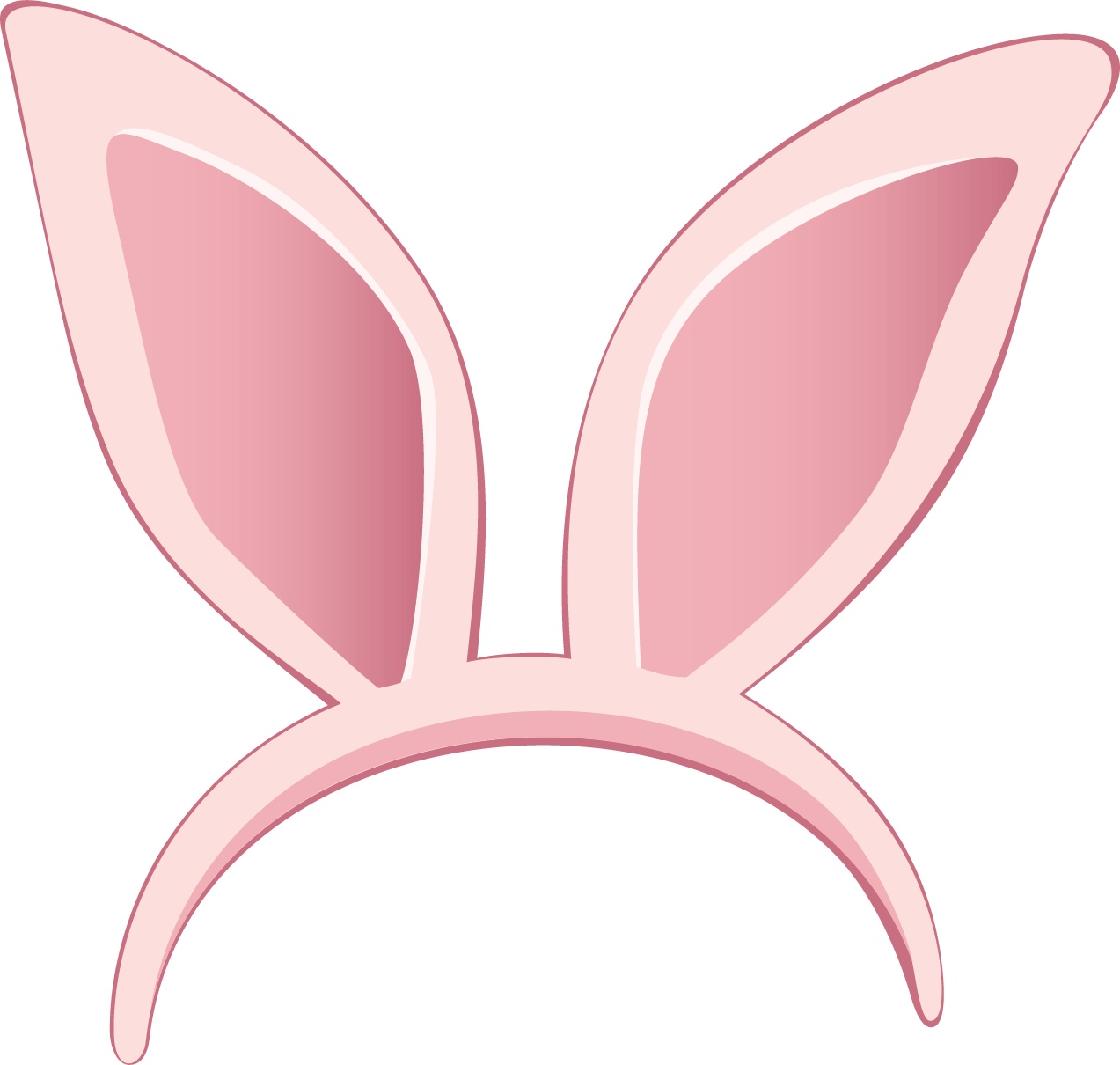 Ears Bunny Decorations Easter Resurrection PNG