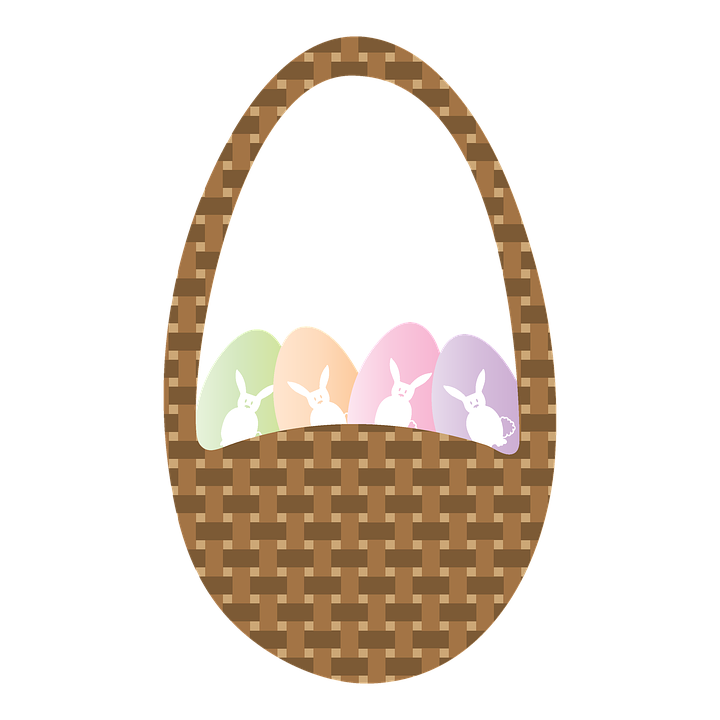 Basket Joy Easter Easterly Background PNG