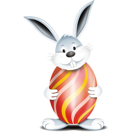 Cheer Ornaments Banner Easter Bunny PNG