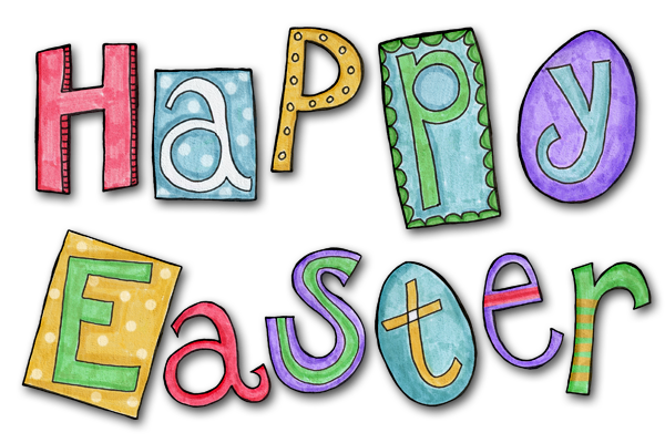 Happy Easter Border PNG