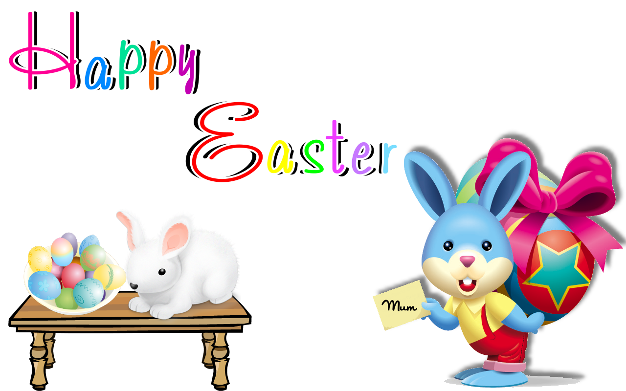Happy Easter Greetings Easterly PNG