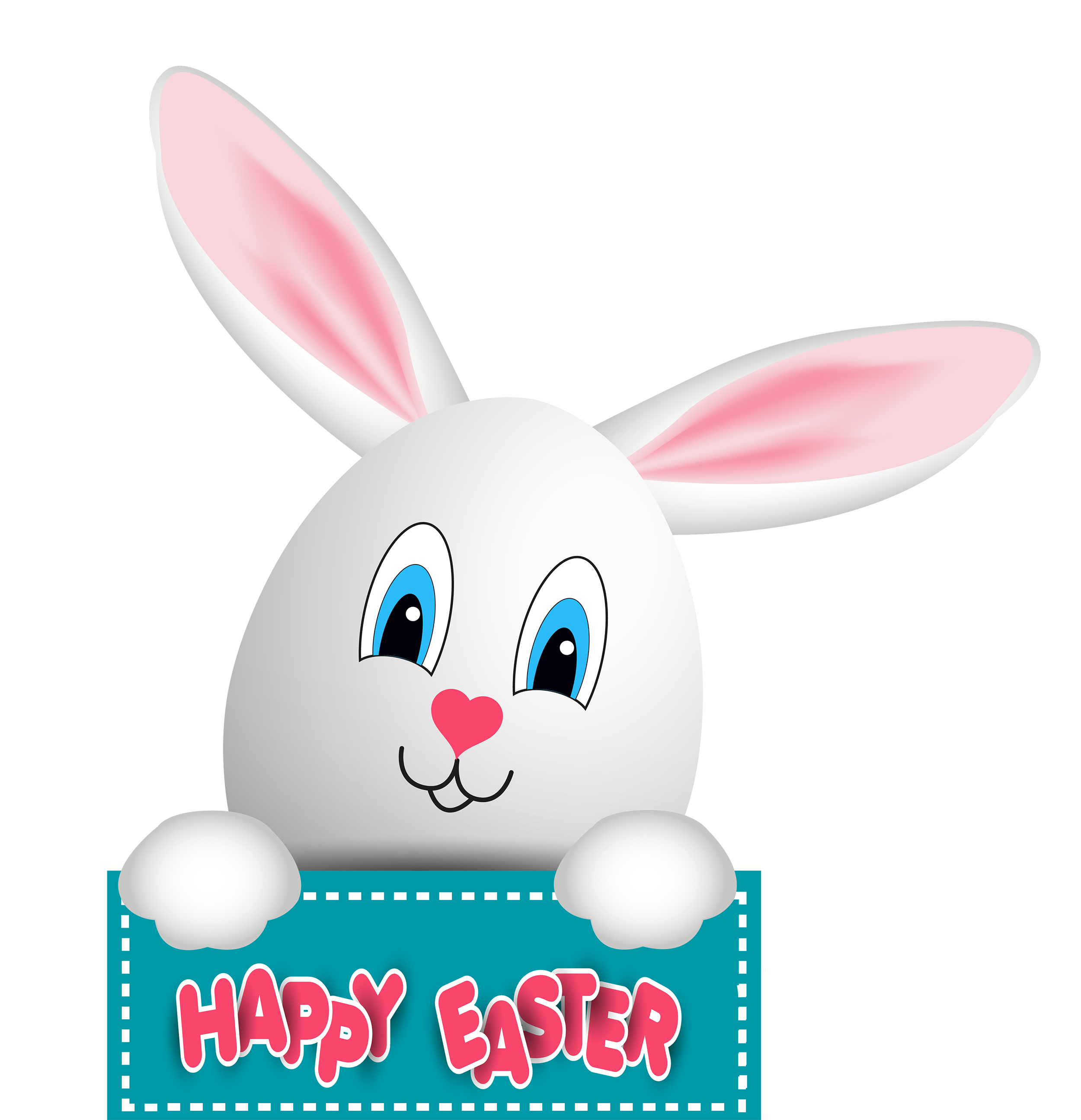 Quotes Bunny Easter PNG