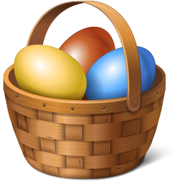 Gifts Basket Easter Way Cheer PNG