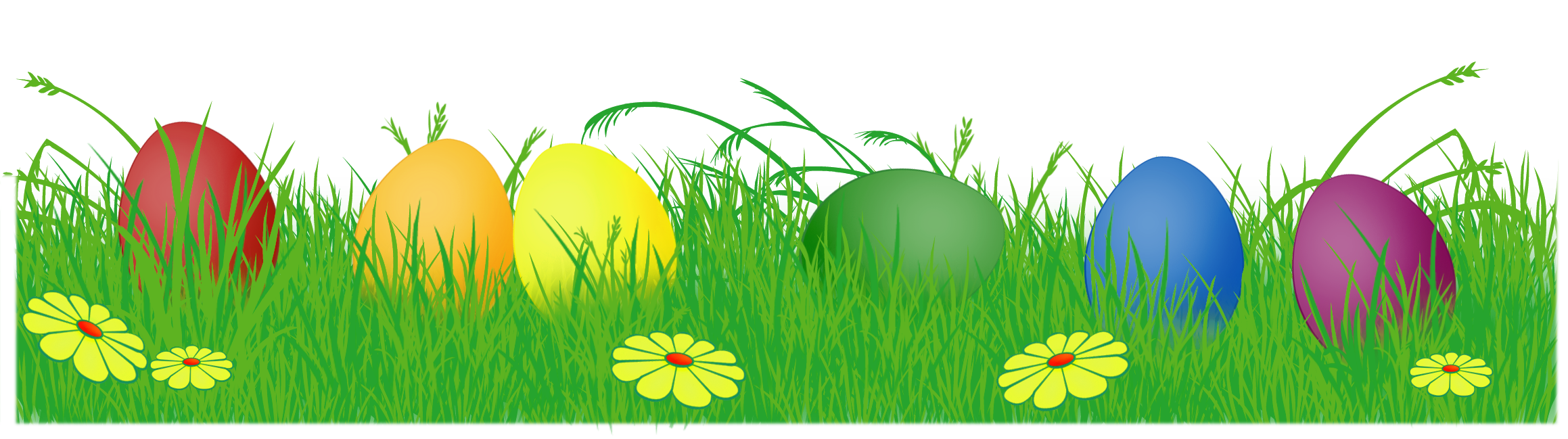 Easterly Cheer Grass White Eggs PNG