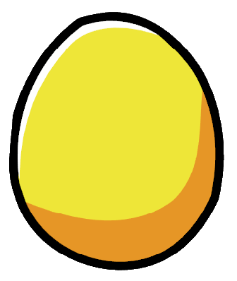 Healthy Funny Vegetarian Egg Colorful PNG