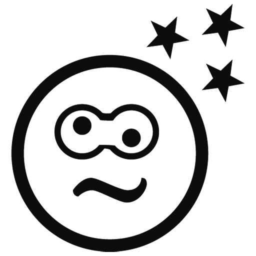 Black Miscellaneous Emoji Outline PNG