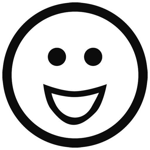 Miscellaneous Black Emoji Outline PNG