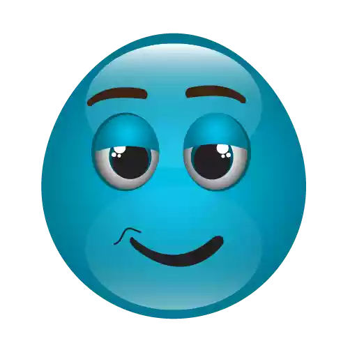 Emoji Miscellaneous Blue PNG