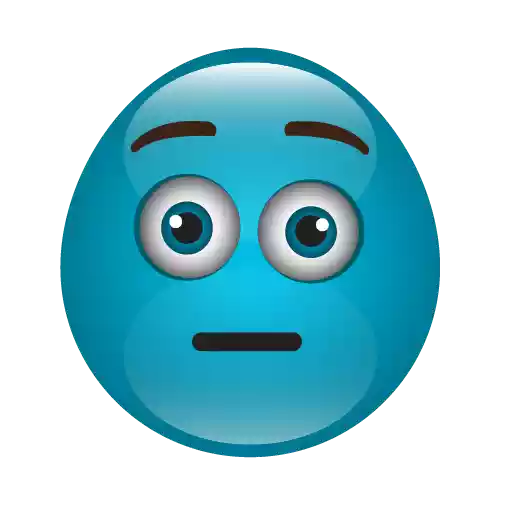 Emoji Blue Miscellaneous PNG