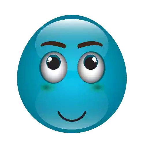 Miscellaneous Blue Emoji PNG