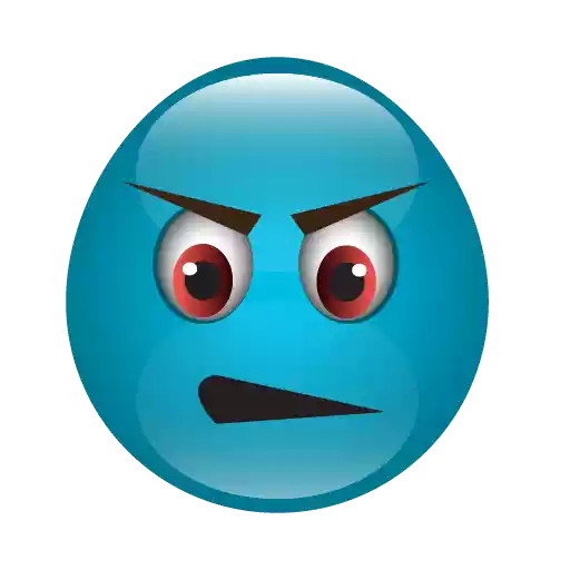 Blue Miscellaneous Emoji PNG