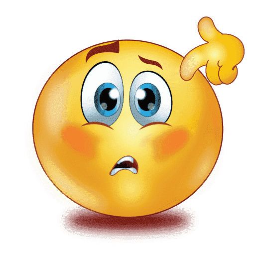 Confused Miscellaneous Emoji PNG