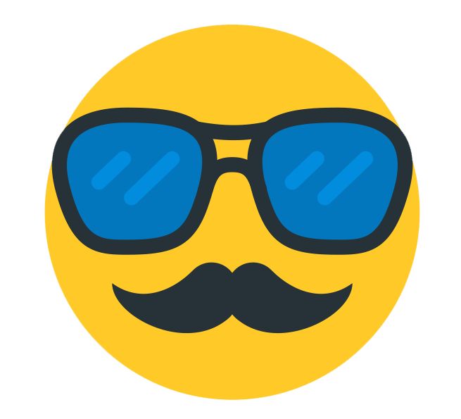 Hipster Cool Miscellaneous Emoji Whatsapp PNG