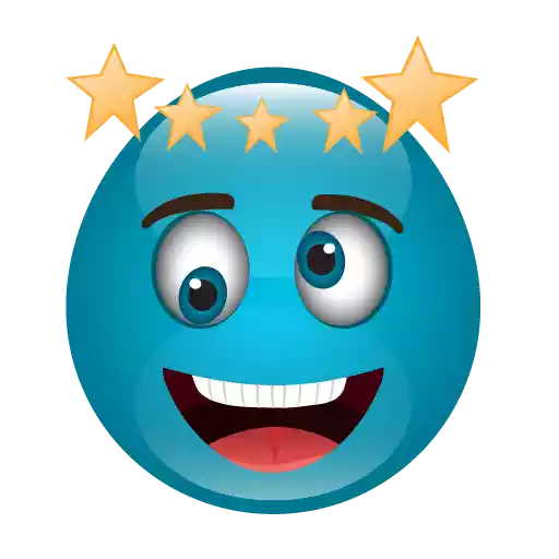 Emoji Cute Miscellaneous Blue PNG