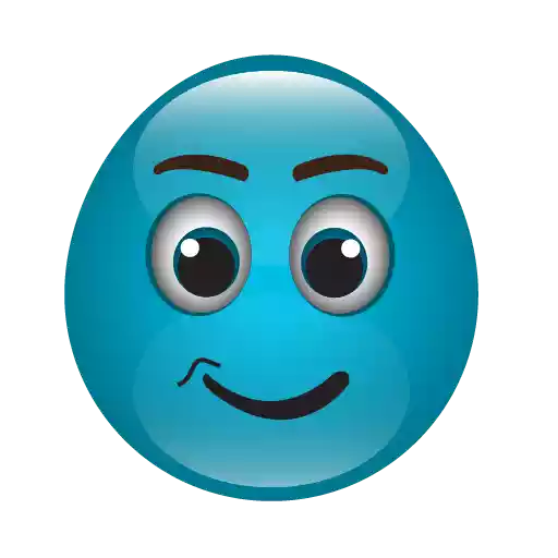 Emoji Cute Miscellaneous Blue PNG