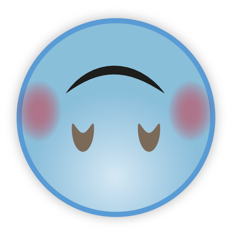 Sky Miscellaneous Cute Blue Emoji PNG