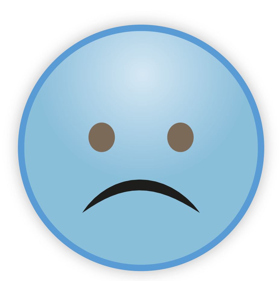 Miscellaneous Sky Cute Emoji Blue PNG