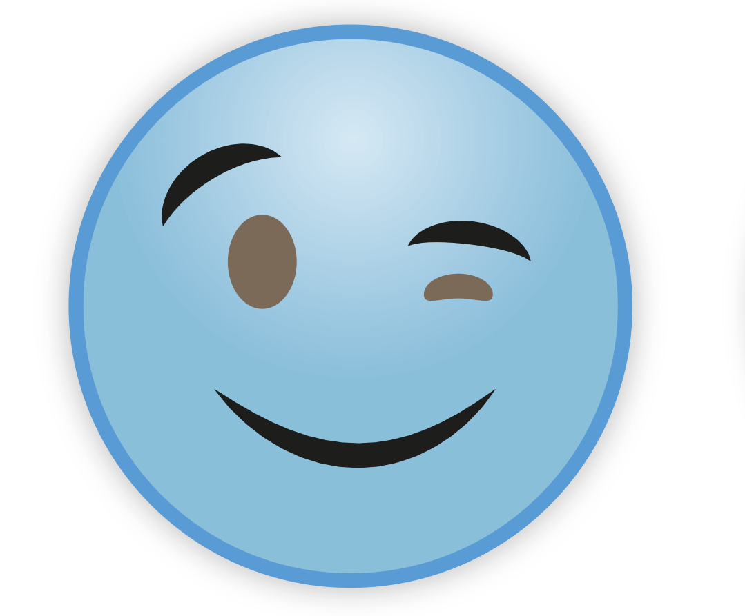 Blue Miscellaneous Emoji Cute Sky PNG