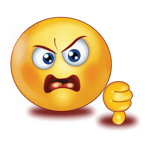 Dislike Miscellaneous Emoji PNG