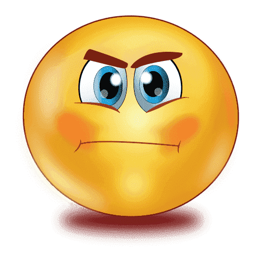 Angry Emoji Miscellaneous Gradient PNG