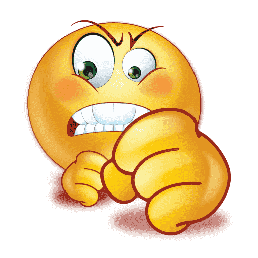 Emoji Angry Miscellaneous Gradient PNG