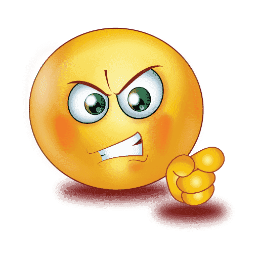 Gradient Miscellaneous Emoji Angry PNG