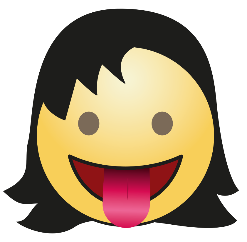 Girl Miscellaneous Emoji Hair PNG