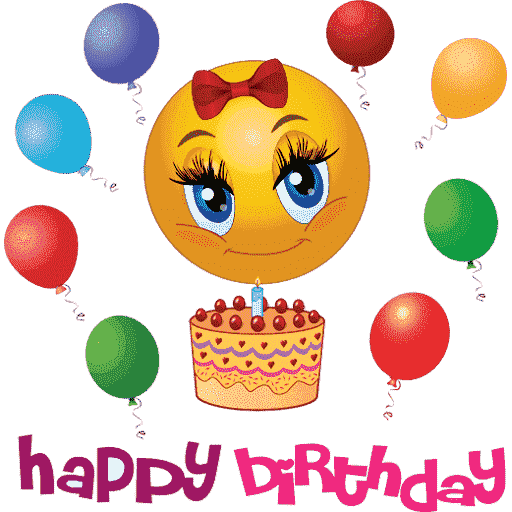 Emoji Happy Birthday Miscellaneous PNG