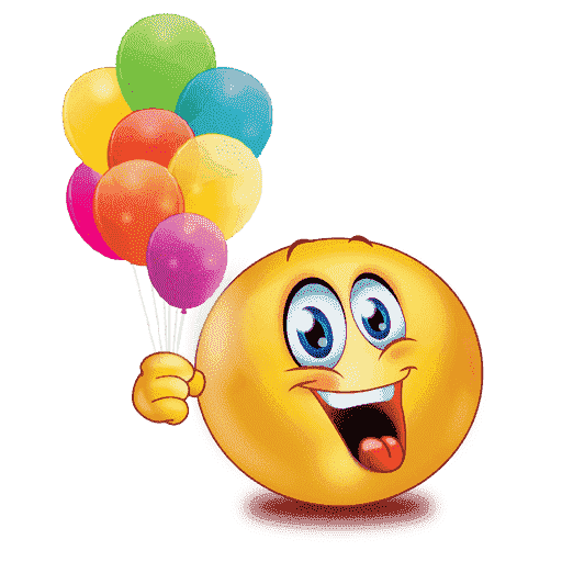 Happy Emoji Birthday Miscellaneous PNG