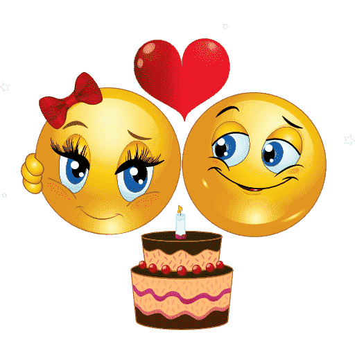 Happy Emoji Miscellaneous Birthday PNG