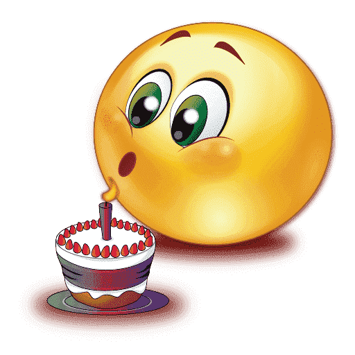 Emoji Happy Birthday Miscellaneous PNG