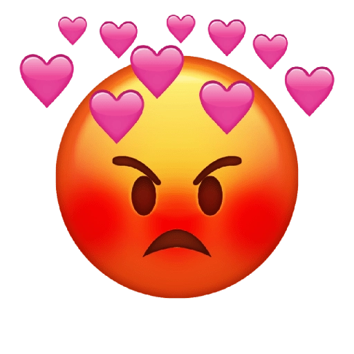 Heart Emoji Anger Miscellaneous PNG