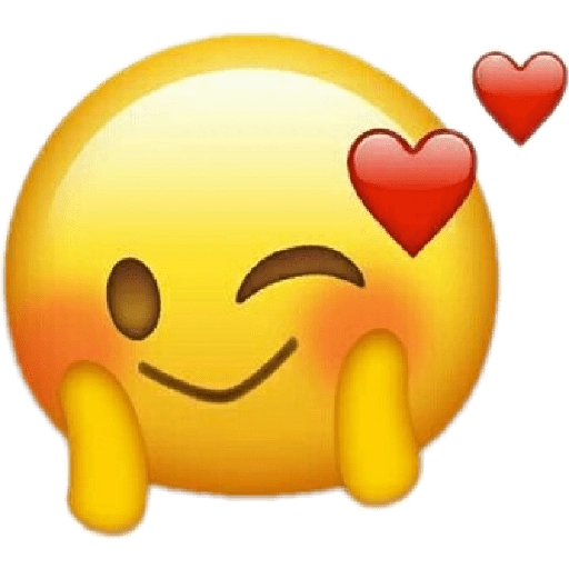 Emoji Miscellaneous Heart Expression PNG