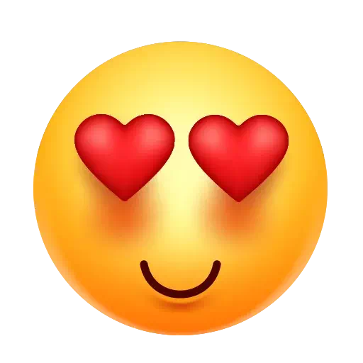 Heart Eyes Miscellaneous Emoji PNG