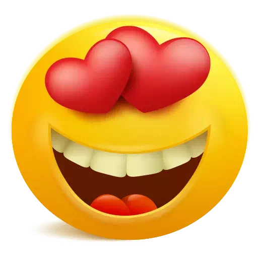 Emoji Miscellaneous Heart Eyes PNG