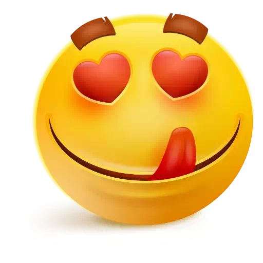 Miscellaneous Heart Eyes Emoji File PNG