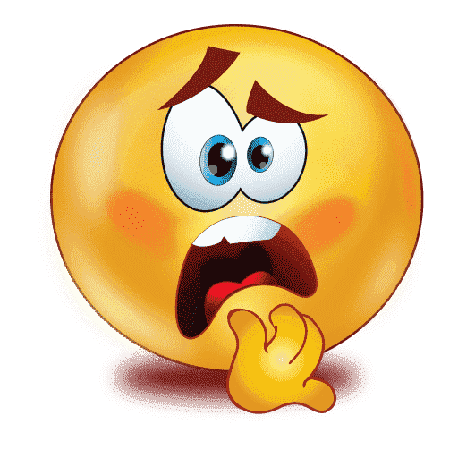 Scared Emoji Miscellaneous PNG