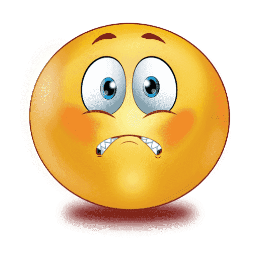 Miscellaneous Scared Emoji PNG
