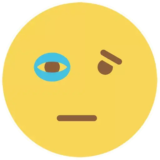 Vector Miscellaneous Flat Circle Emoji PNG